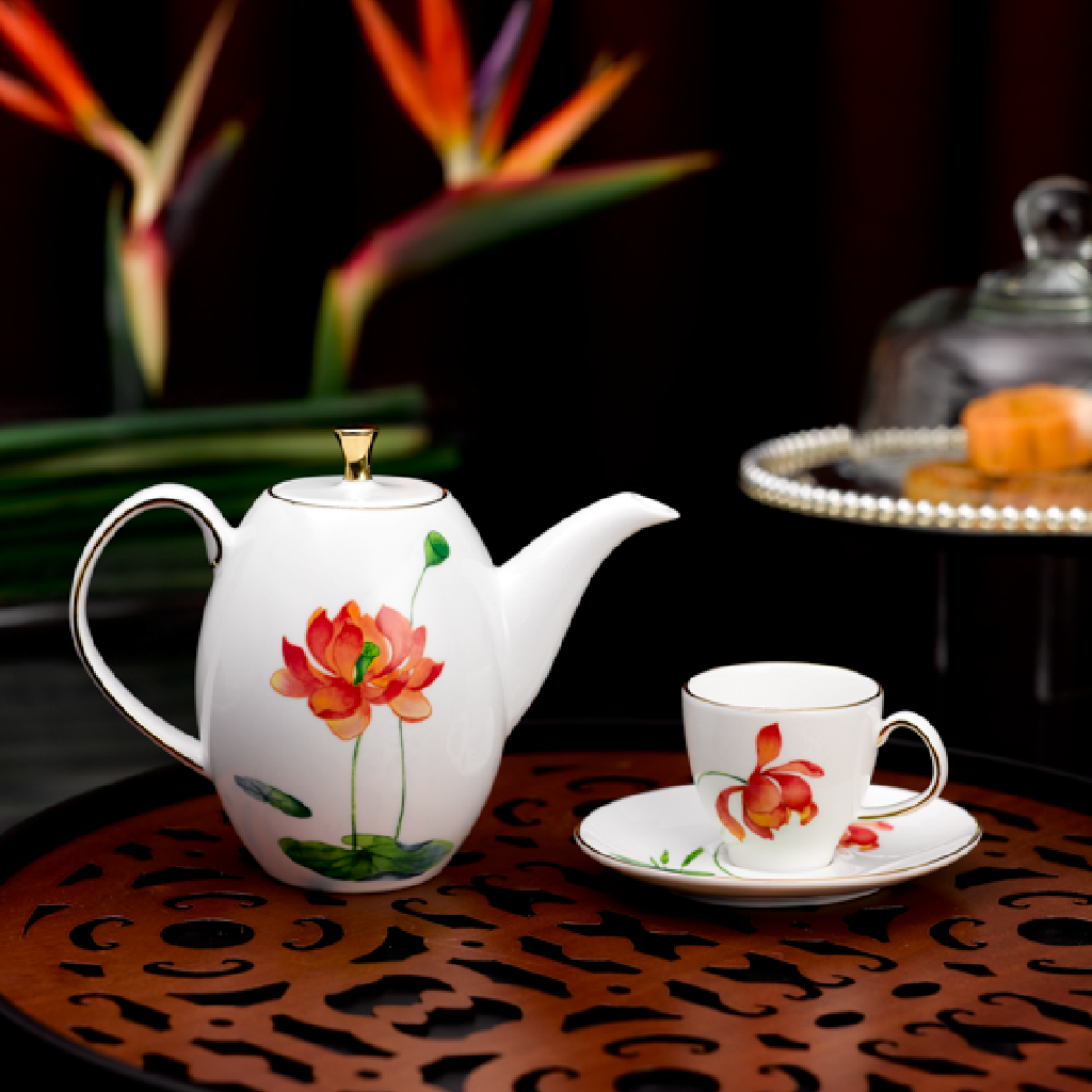 Bộ trà cao 0.47 L - Anna - Hương Sen