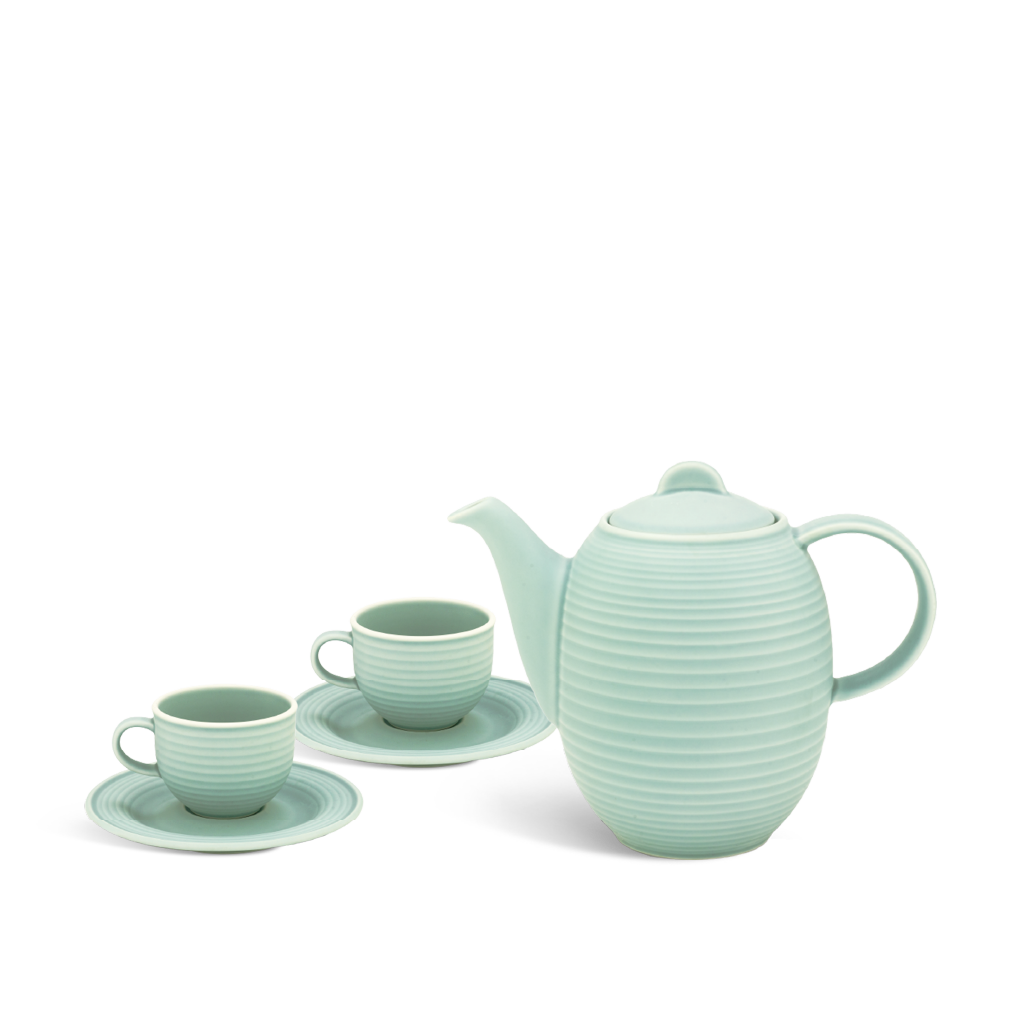 Bộ trà 0.8 L Cordon - Men Ngọc Sương Mờ