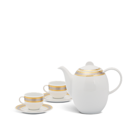  Bộ trà cao 0.8 L - Sago - Hoa Hồng 