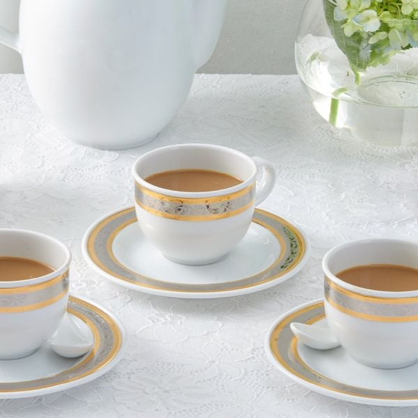 Bộ trà cao 0.8 L - Sago - Hoa Hồng