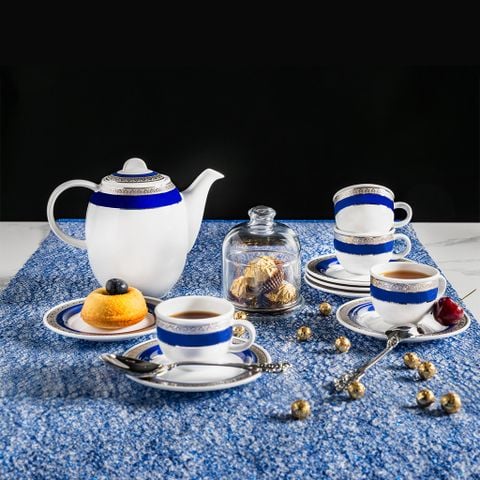  Bộ trà cao 0.8 L - Sago - Thiên Tuế xanh 