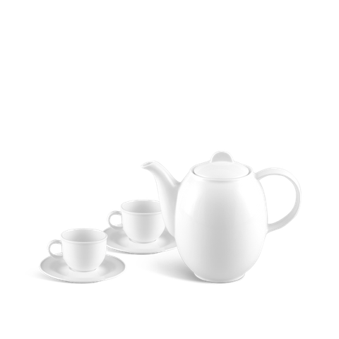  Bộ trà cao 0.8 L - Sago - Trắng 