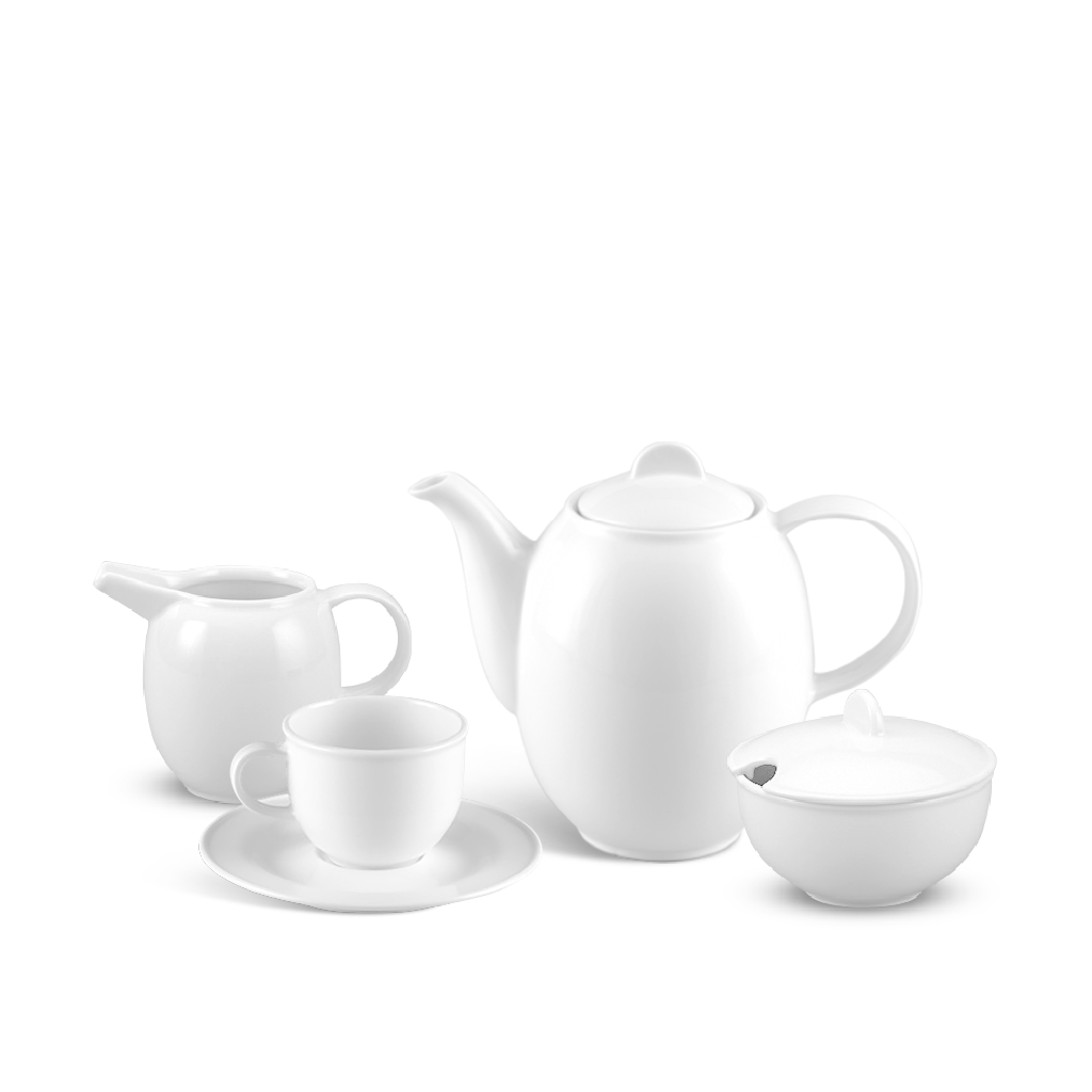 Bộ trà cao 1.3 L - Sago - Trắng