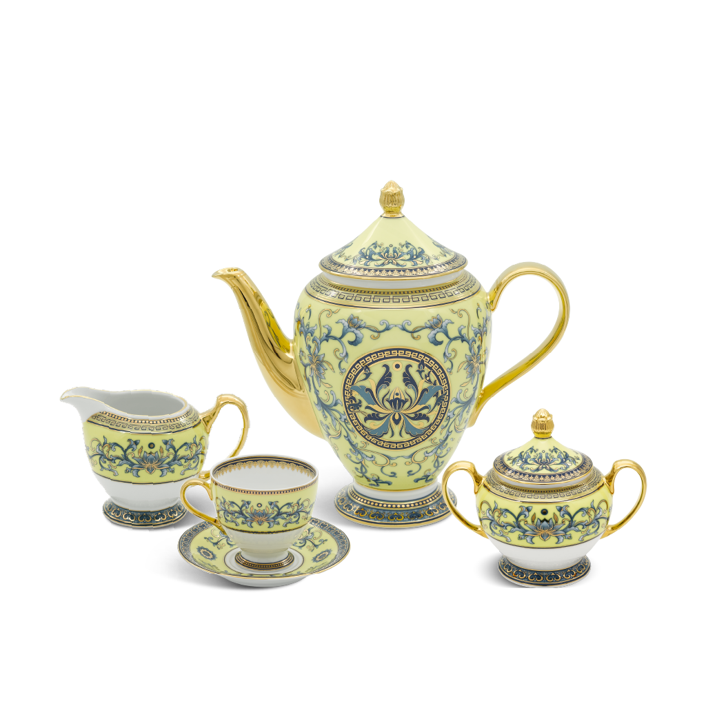 Bộ trà cao 1.5 L - Hoàng Cung - Hoàng Liên