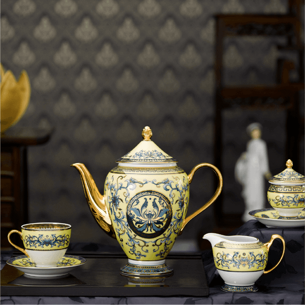 Bộ trà cao 1.5 L - Hoàng Cung - Hoàng Liên