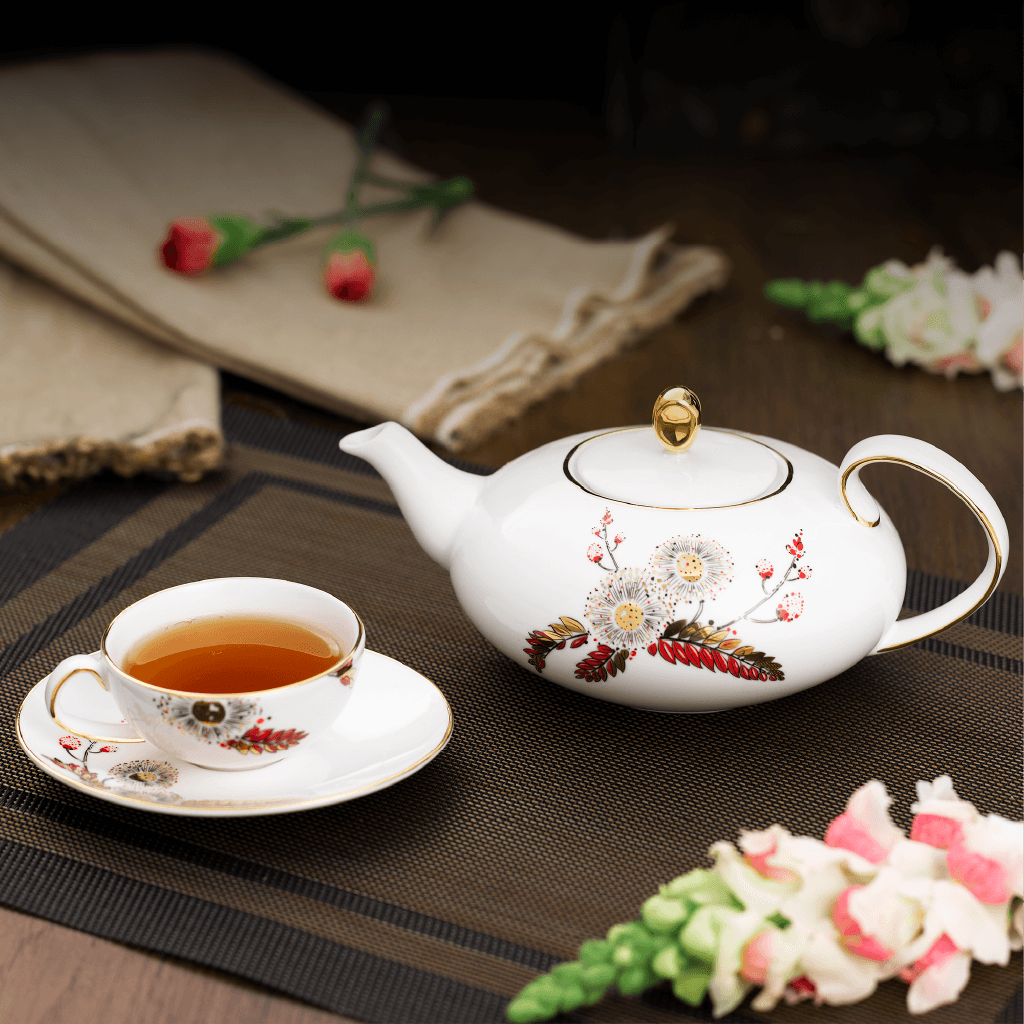 Bộ trà elip 0.47 L - Anna - Thiên Kim