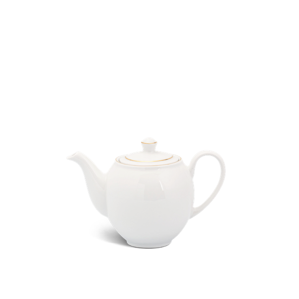 Bình trà + nắp - Camellia - Chỉ Vàng
