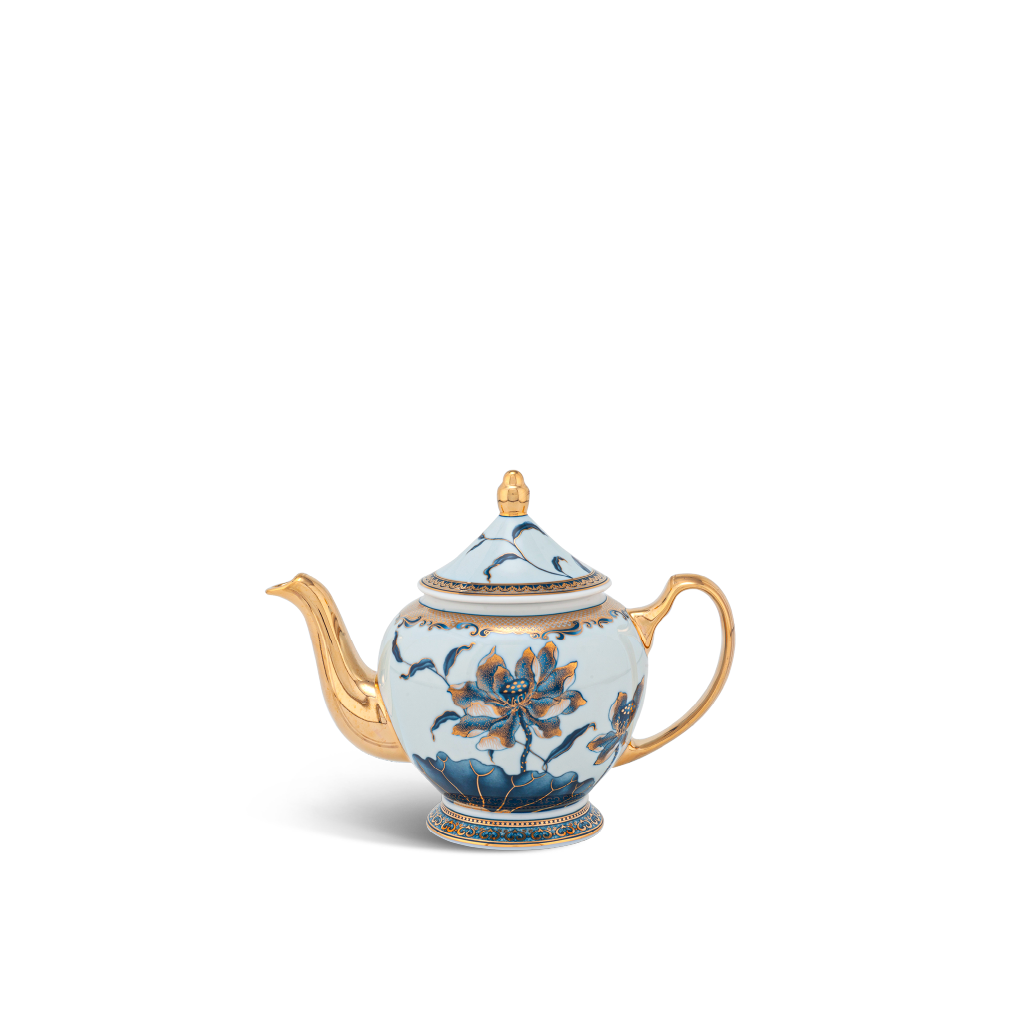 Bình trà 0.8 L + nắp - Hoàng Cung - Sen Ngọc