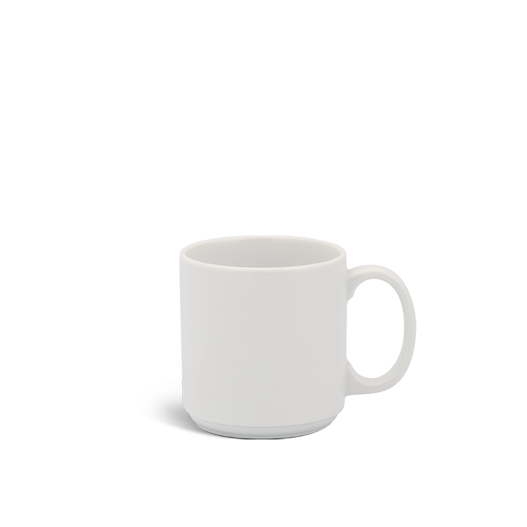 Ca q.tròn 0.35 L - Misc Assortment - Trắng