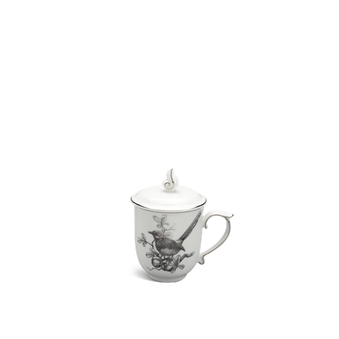  Ca trà 0.30 L + nắp - Mẫu đơn IFP - Chim Chích Chòe 