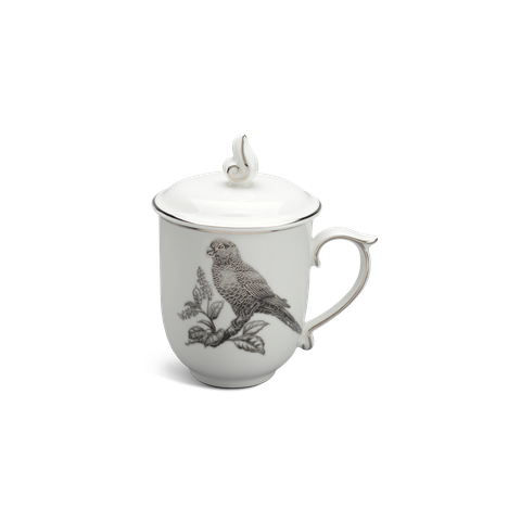  Ca trà 0.30 L + nắp - Mẫu đơn IFP - Chim Két 