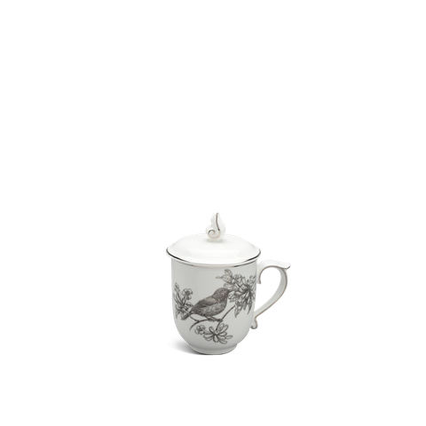  Ca trà 0.30 L + nắp - Mẫu đơn IFP - Chim Hút Mật 