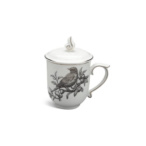  Ca trà 0.30 L + nắp - Mẫu đơn IFP - Chim Sơn Ca 