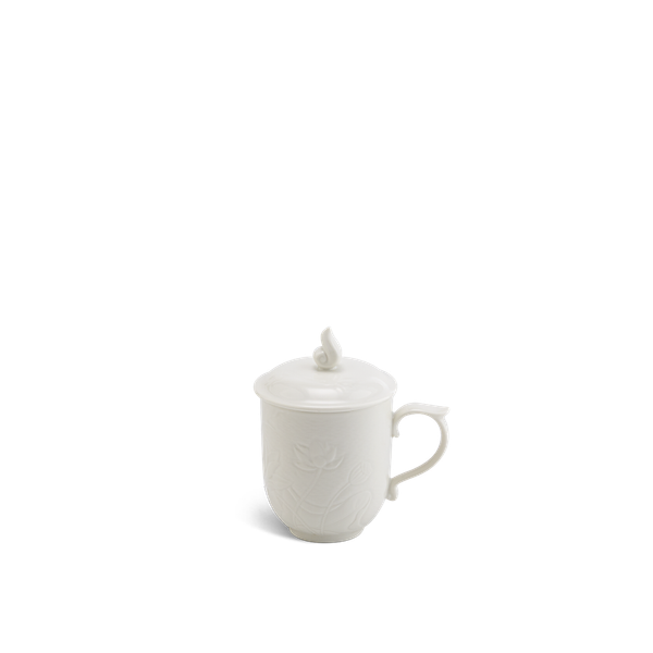 Ca trà 0.30 L+ nắp - Sen IFP - Trắng Ngà