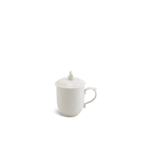  Ca trà 0.30 L+ nắp - Sen IFP - Trắng Ngà 