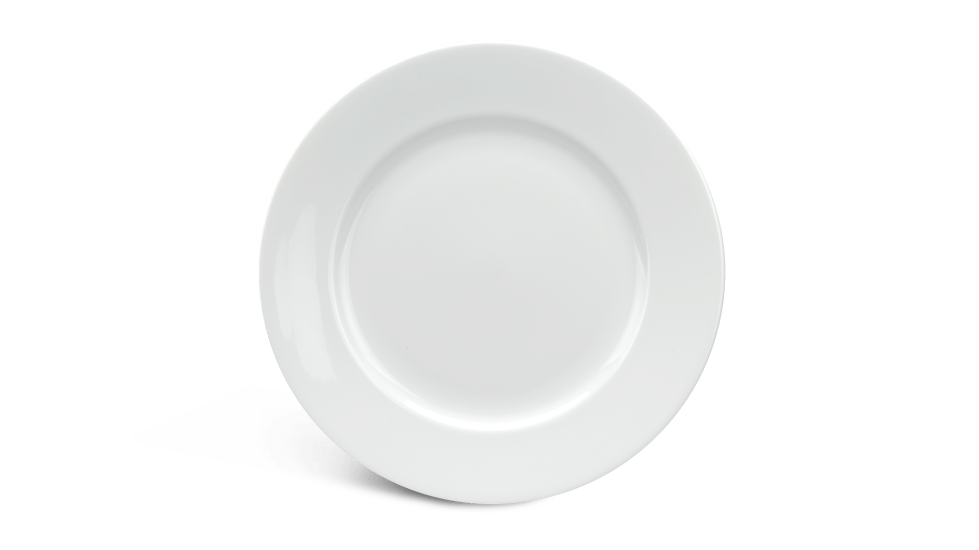 Dĩa tròn 20 cm - jasmine - trắng