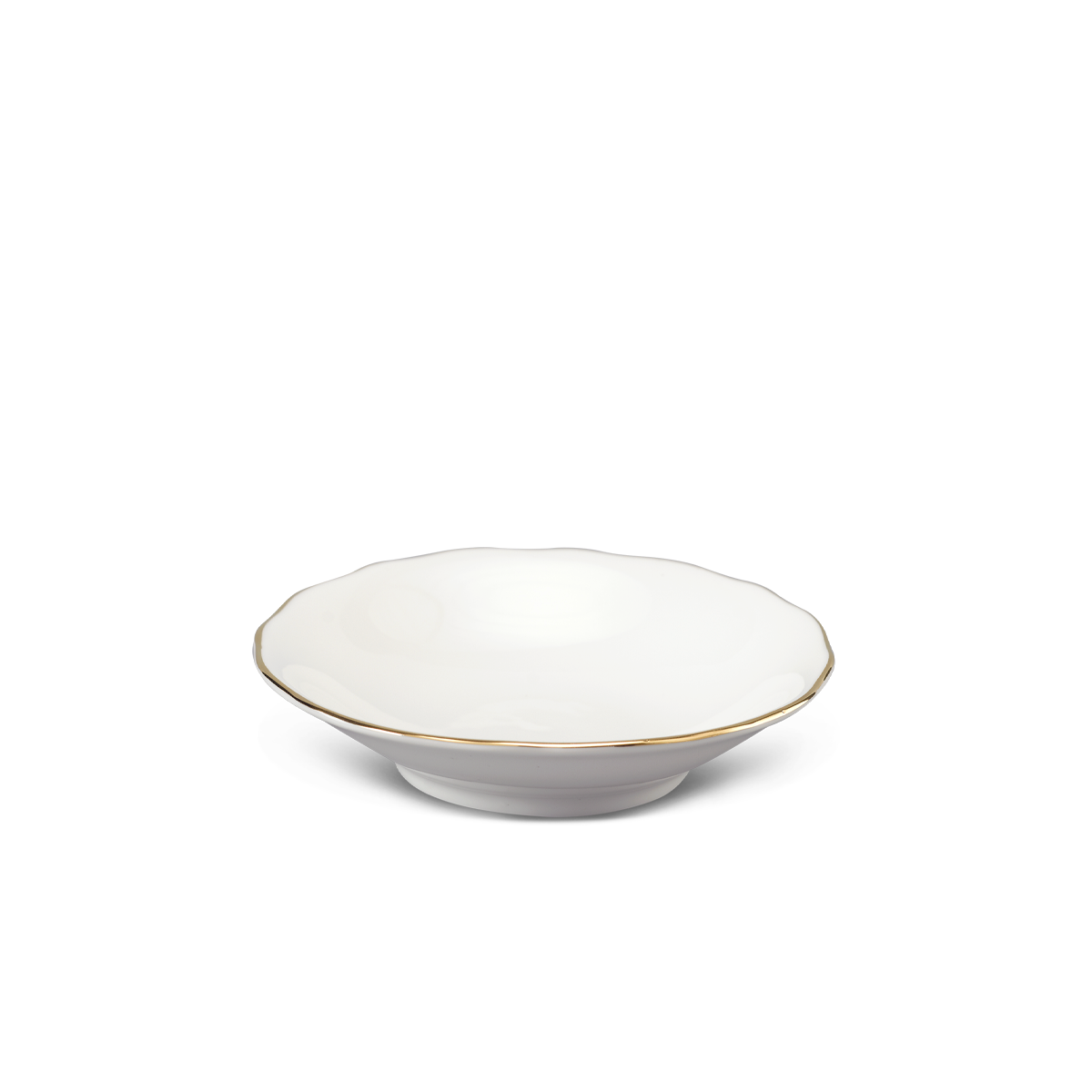 Chén chấm 10.5 cm - mẫu đơn ifp - chỉ vàng