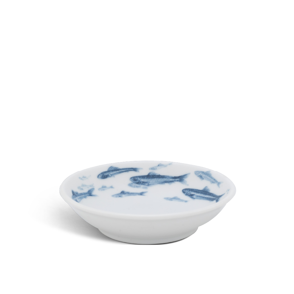 Chén chấm 9 cm - Jasmine - Cá Cơm Sương Mờ