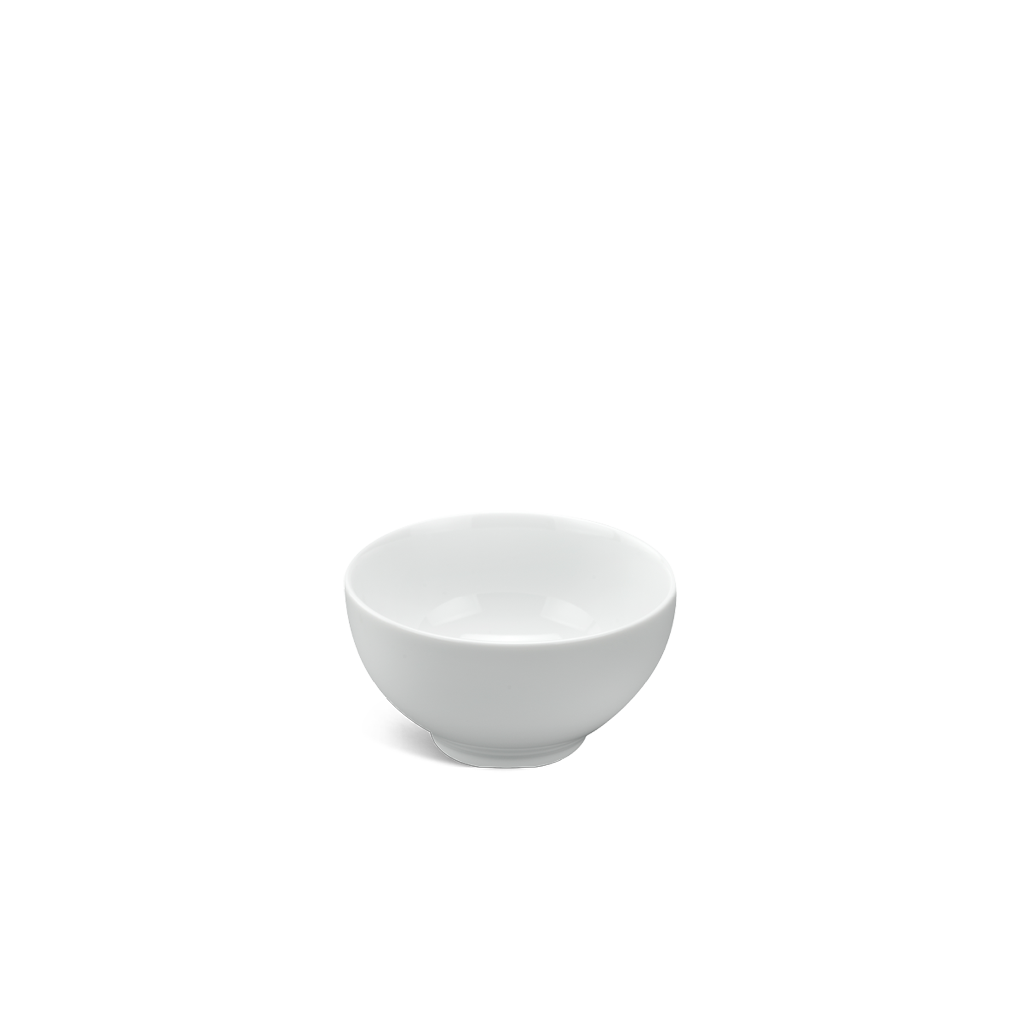 Chén cơm - camellia - trắng