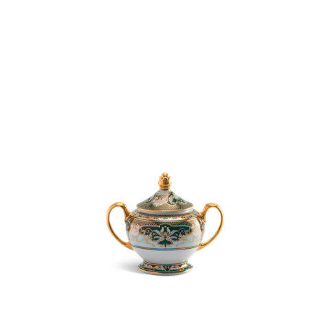  Chén đường 10 cm + nắp - Hoàng Cung - Sen Ngọc Bích 