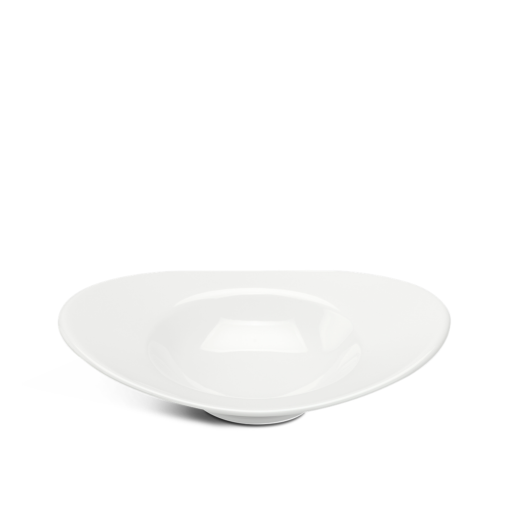 Chén oval vành 17 cm - Misc Assortment Ly's - Trắng Ngà
