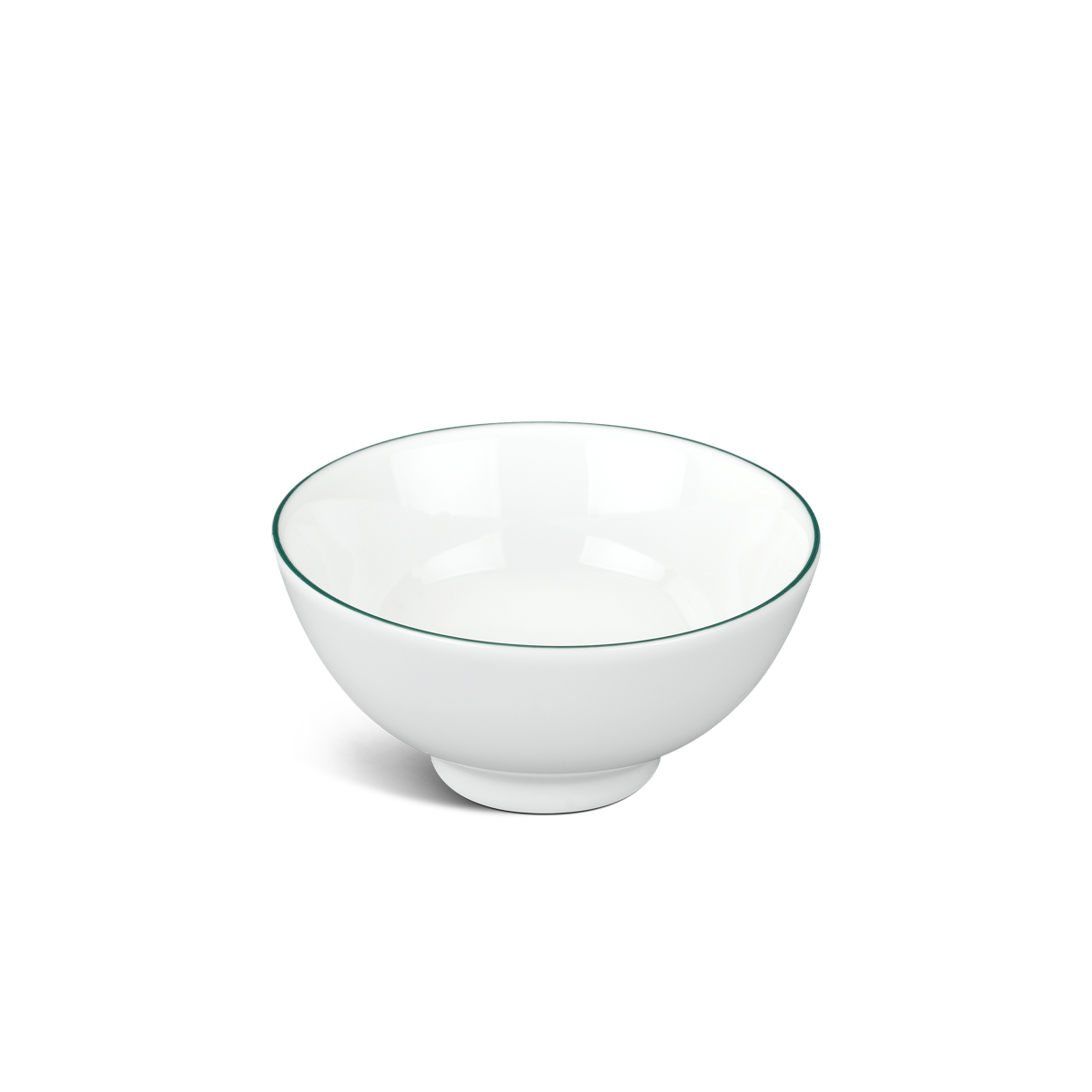 Chén súp 10 cm - jasmine - chỉ xanh lá