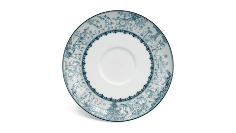  Dĩa lót chén 15 cm - Jasmine - Vinh Quy Nhạt 