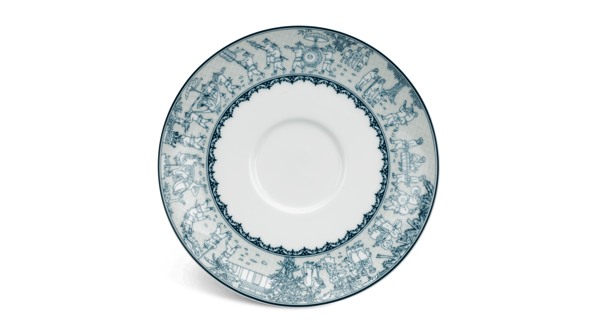 Dĩa lót chén 15 cm - Jasmine - Vinh Quy Nhạt