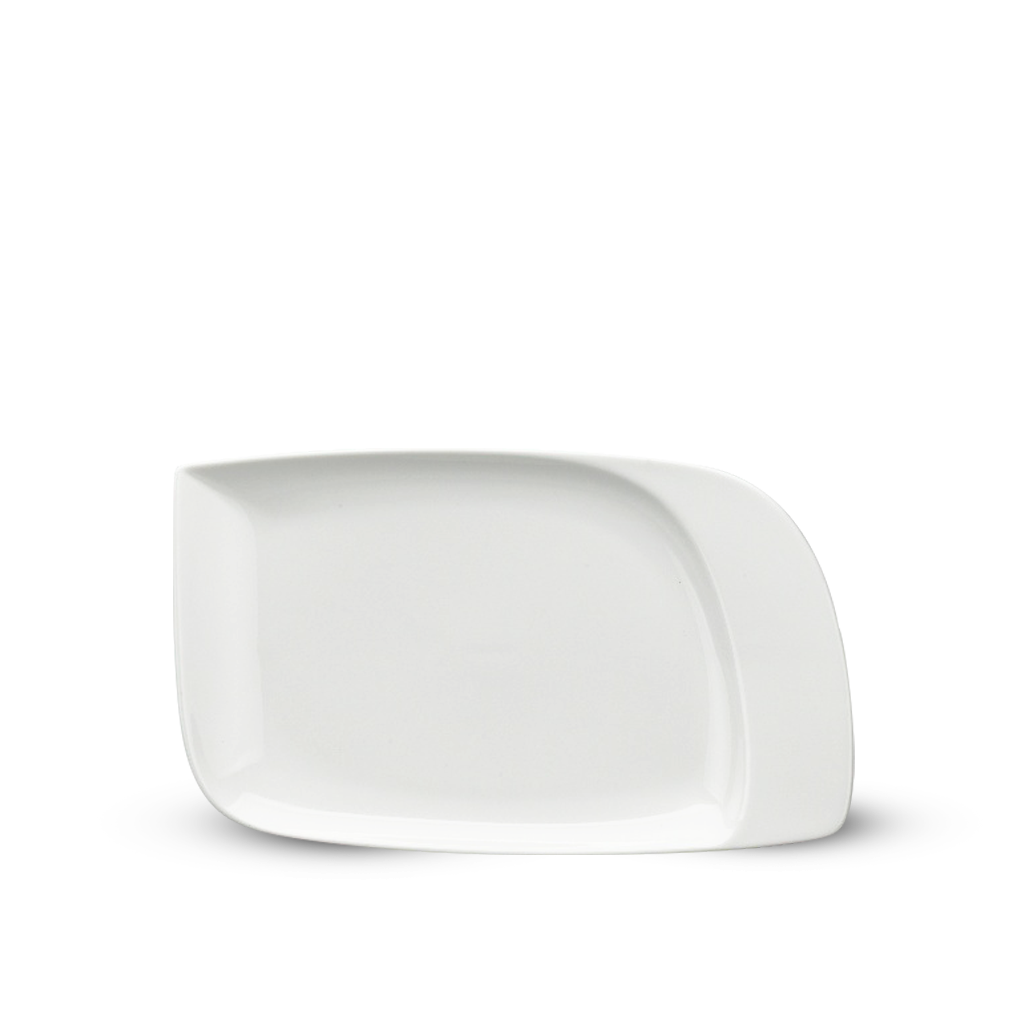 Dĩa Harmony Lys 27.5x16.5cm Trắng Ngà