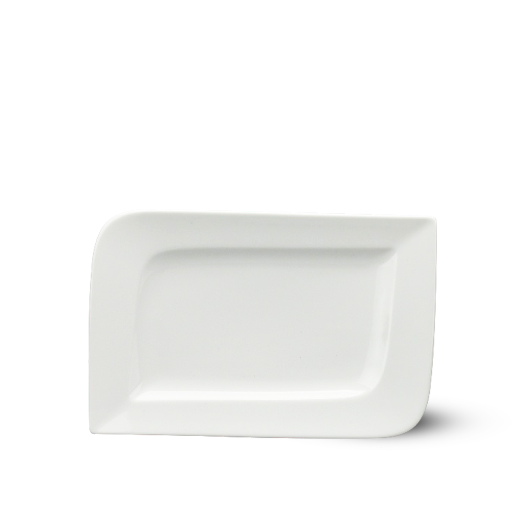 Dĩa Harmony Lys 27x18cm Trắng Ngà