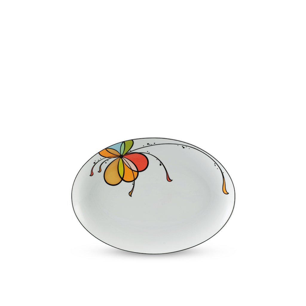 Dĩa Camellia Bóng Bay