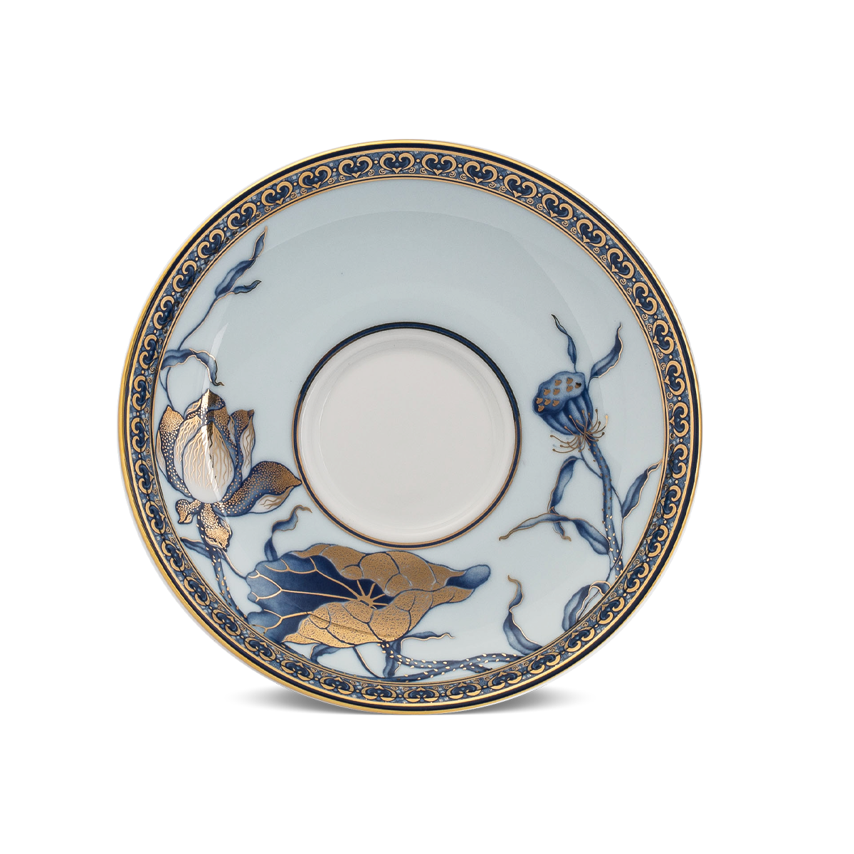 Dĩa lót 15 cm - Hoàng Cung - Sen Ngọc
