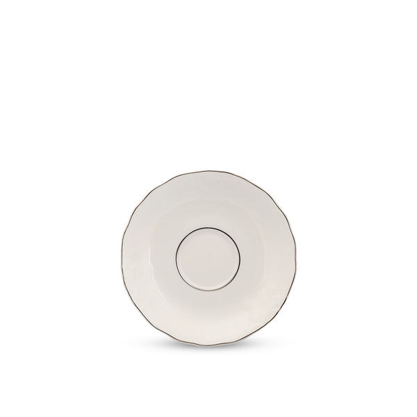 Dĩa lót 15.5 cm - Đài Các IFP - Chỉ Bạch Kim