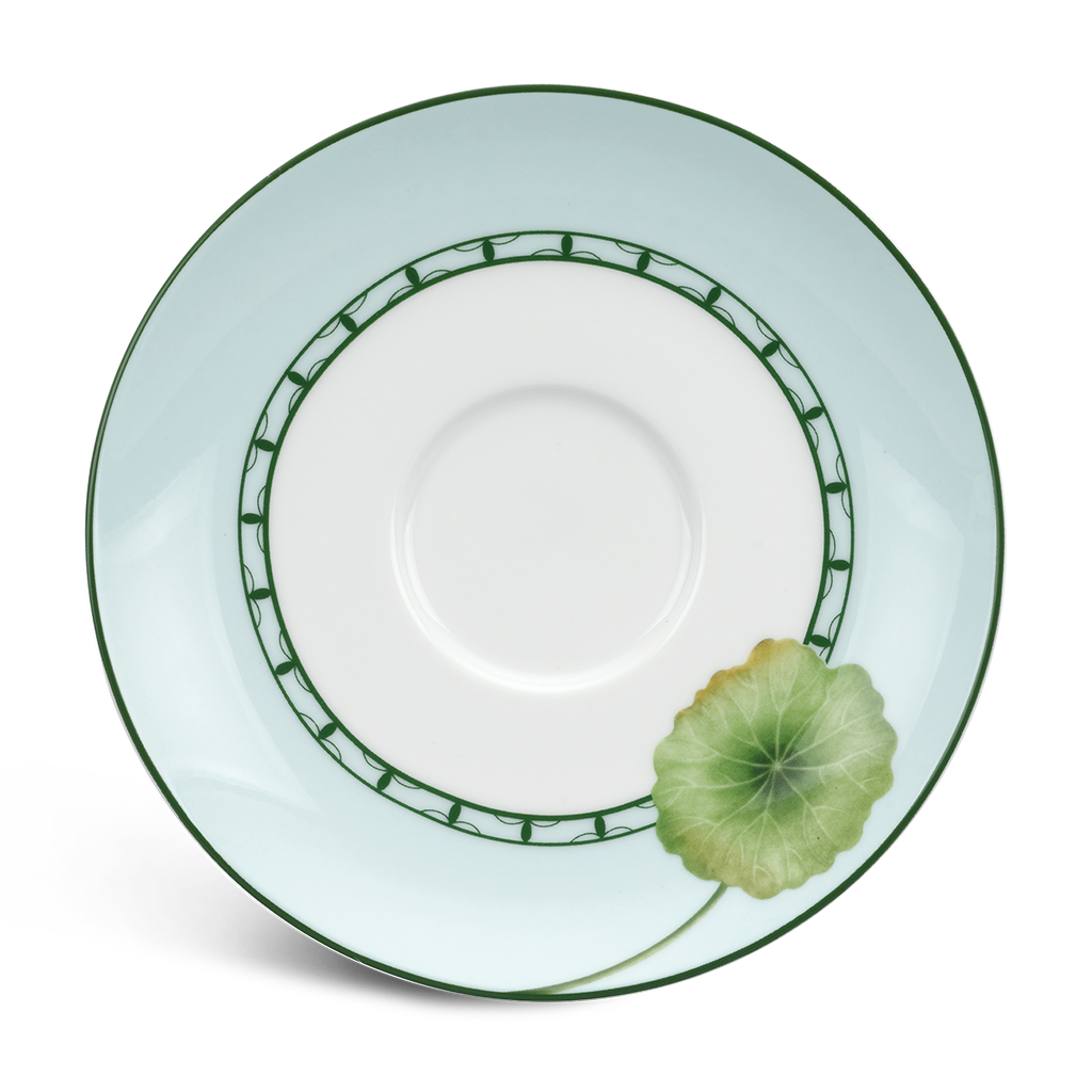 Dĩa lót chén 15 cm - jasmine - tích tuyết thảo