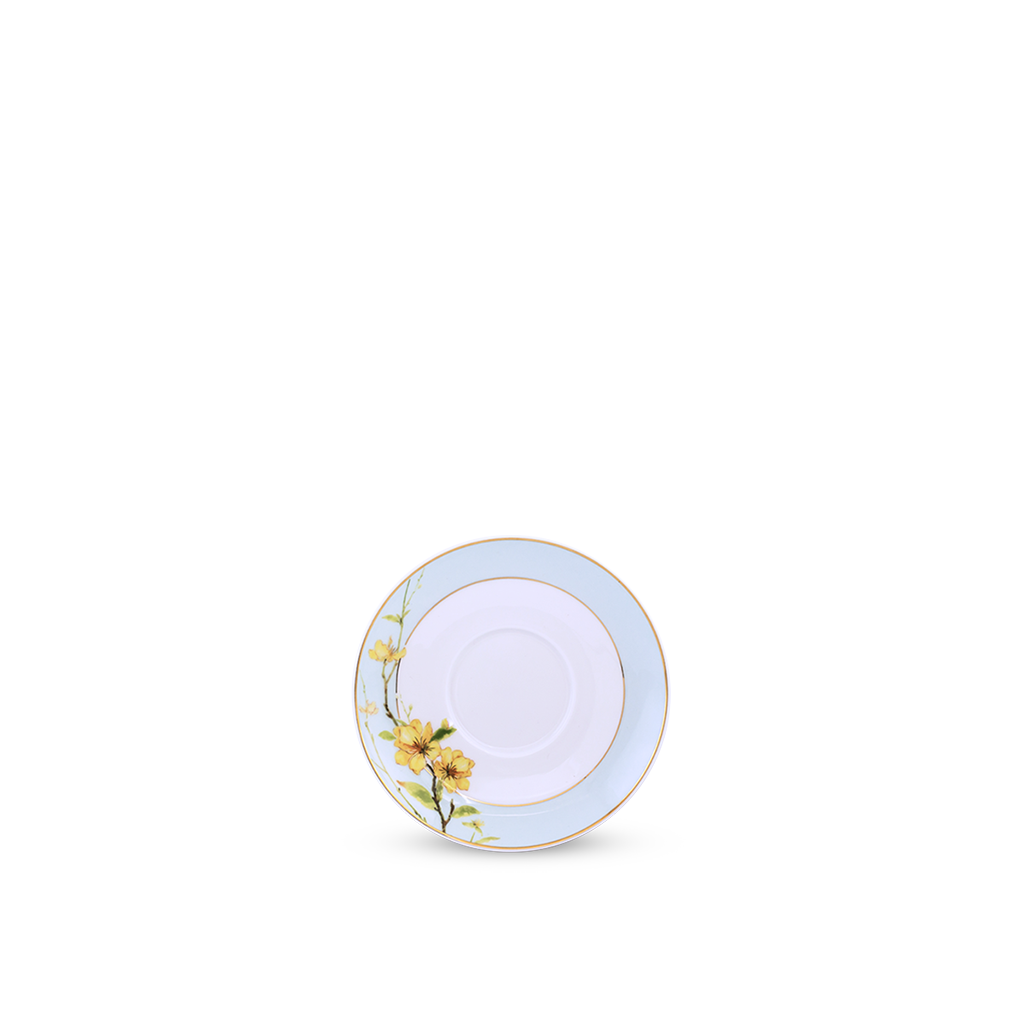 Dĩa lót cơm 14.5 cm - Camellia - Hoa Mai