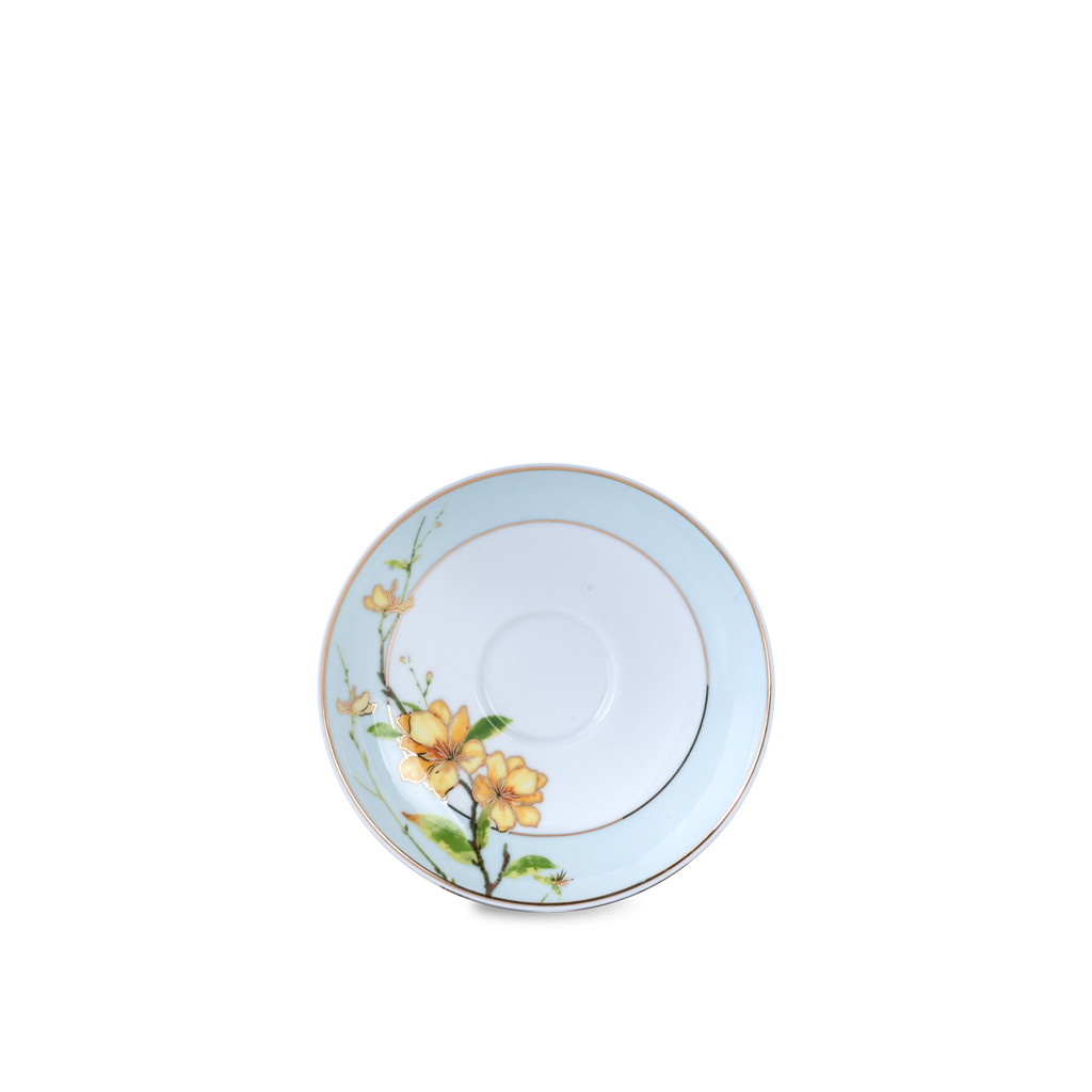 Dĩa lót tách 12.5 cm - Camellia - Hoa Mai