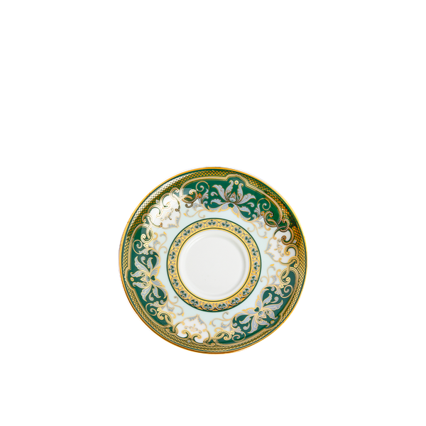 Dĩa lót tách 13 cm - Hoàng Cung - Sen Ngọc Bích