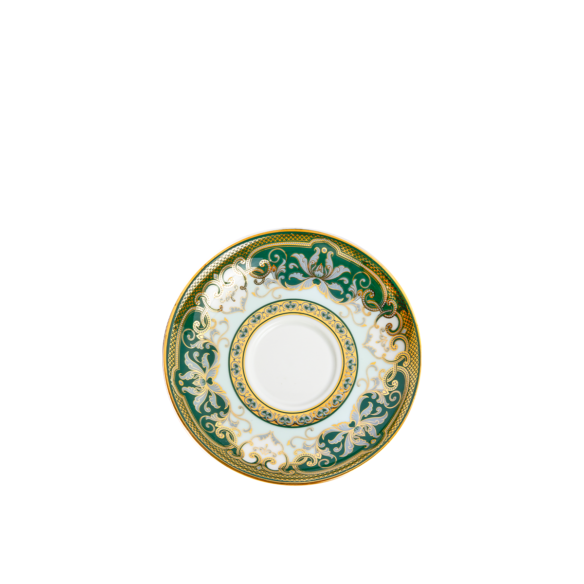 Dĩa lót tách 13 cm - Hoàng Cung - Sen Ngọc Bích