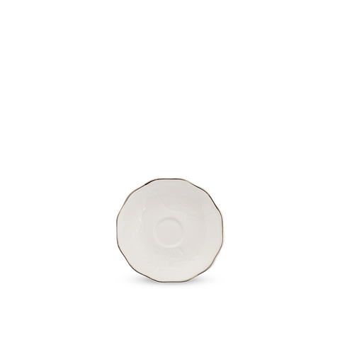  Dĩa lót tách 13 cm - Sen IFP - Chỉ Bạch Kim 