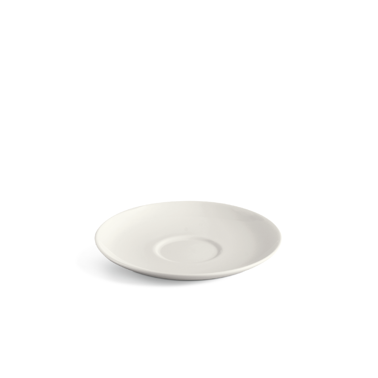 Dĩa lót tách capuchino 15 cm - Daisy Lys - Trắng Ngà
