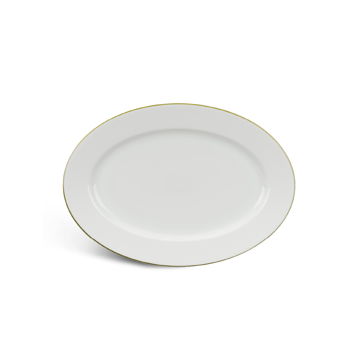 Dĩa oval - Jasmine - Chỉ Vàng