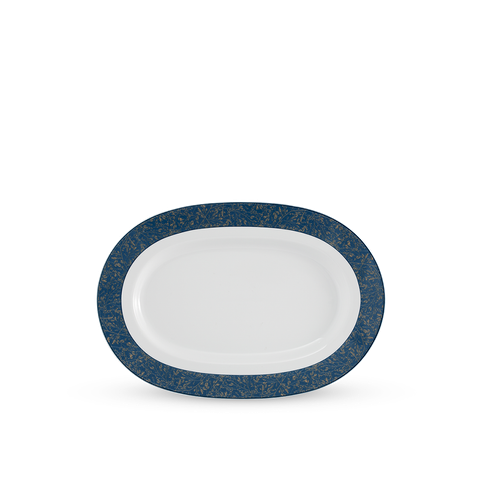  Dĩa oval 32 cm - Camellia - Diệp Lục 