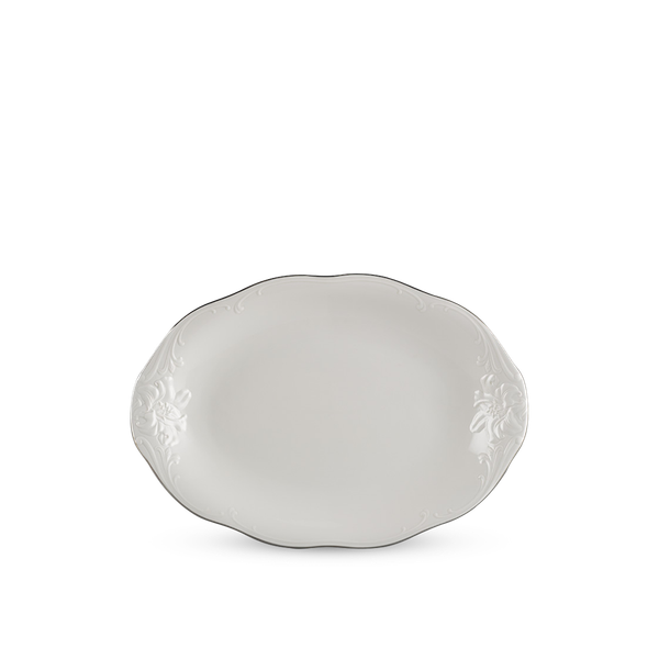 Dĩa oval - Đài Các IFP - Chỉ Bạch Kim