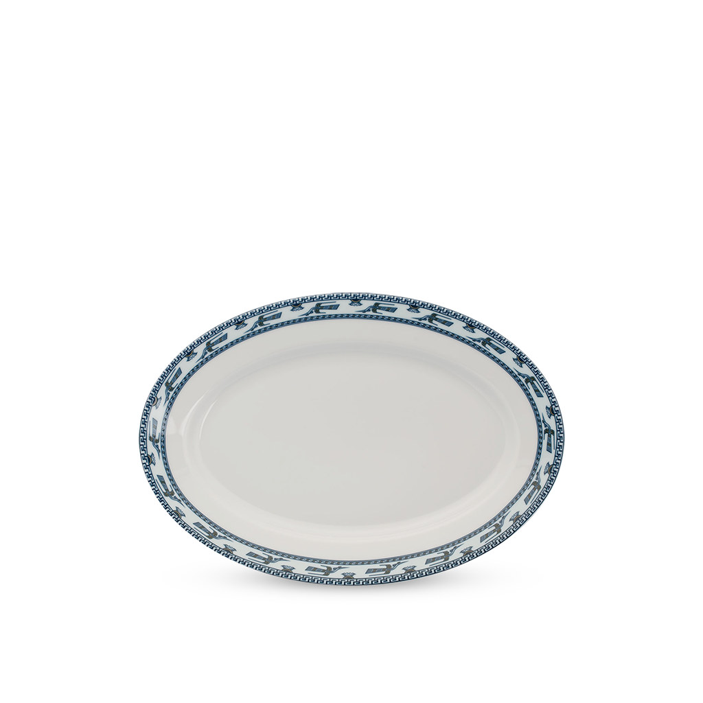 Dĩa oval - Jasmine - Chim Lạc