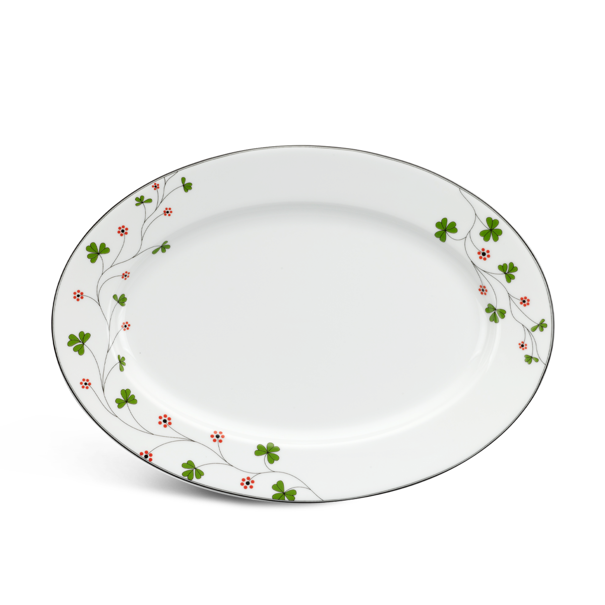 Dĩa Jasmine Hoa May Mắn 32cm