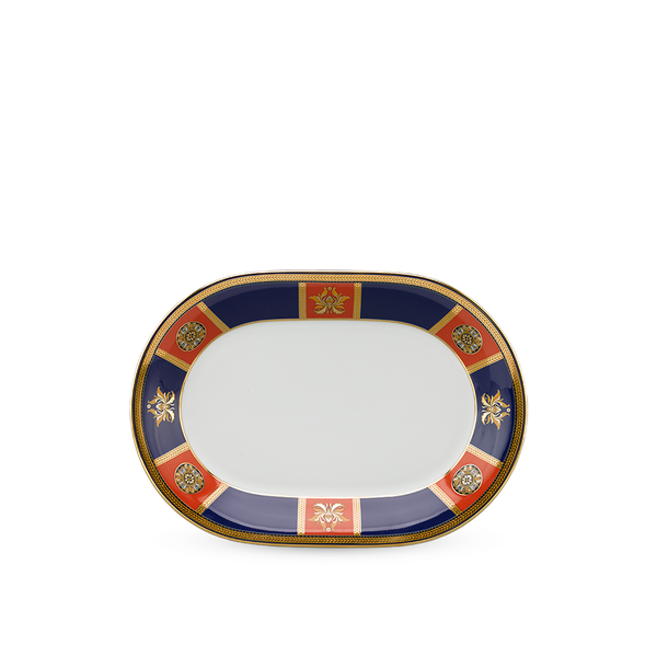 Dĩa oval 32 cm - Tulip - Trống Đồng