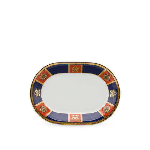  Dĩa oval 32 cm - Tulip - Trống Đồng 