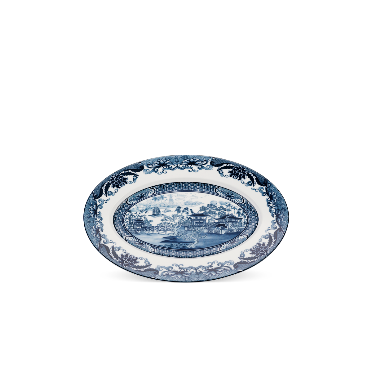 Dĩa Hoàng Cung Hồn Việt 37cm