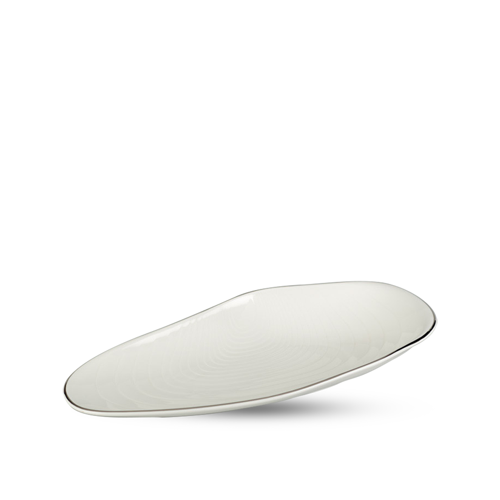 Dĩa chem chép 42 cm - Ngọc Biển IFP - Chỉ Bạch Kim