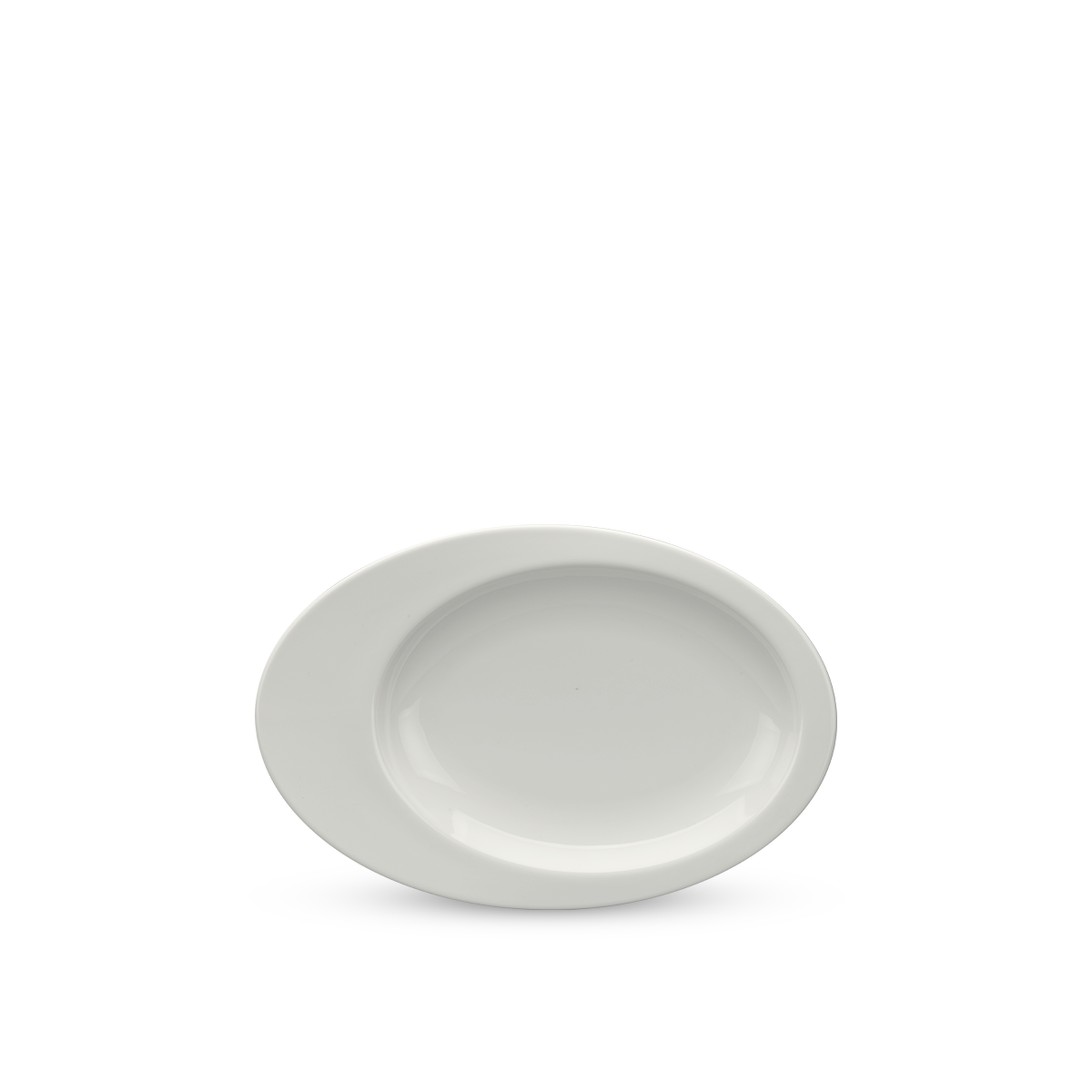 Dĩa oval một ngăn 26 cm - Gourmet - Trắng Ngà